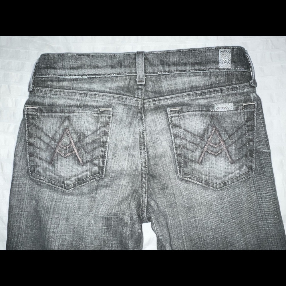 7 For All Mankind A Pocket Flare Jeans Gray kids size 12